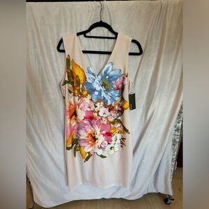 Women's Floral-Print Sheath Dress NWT